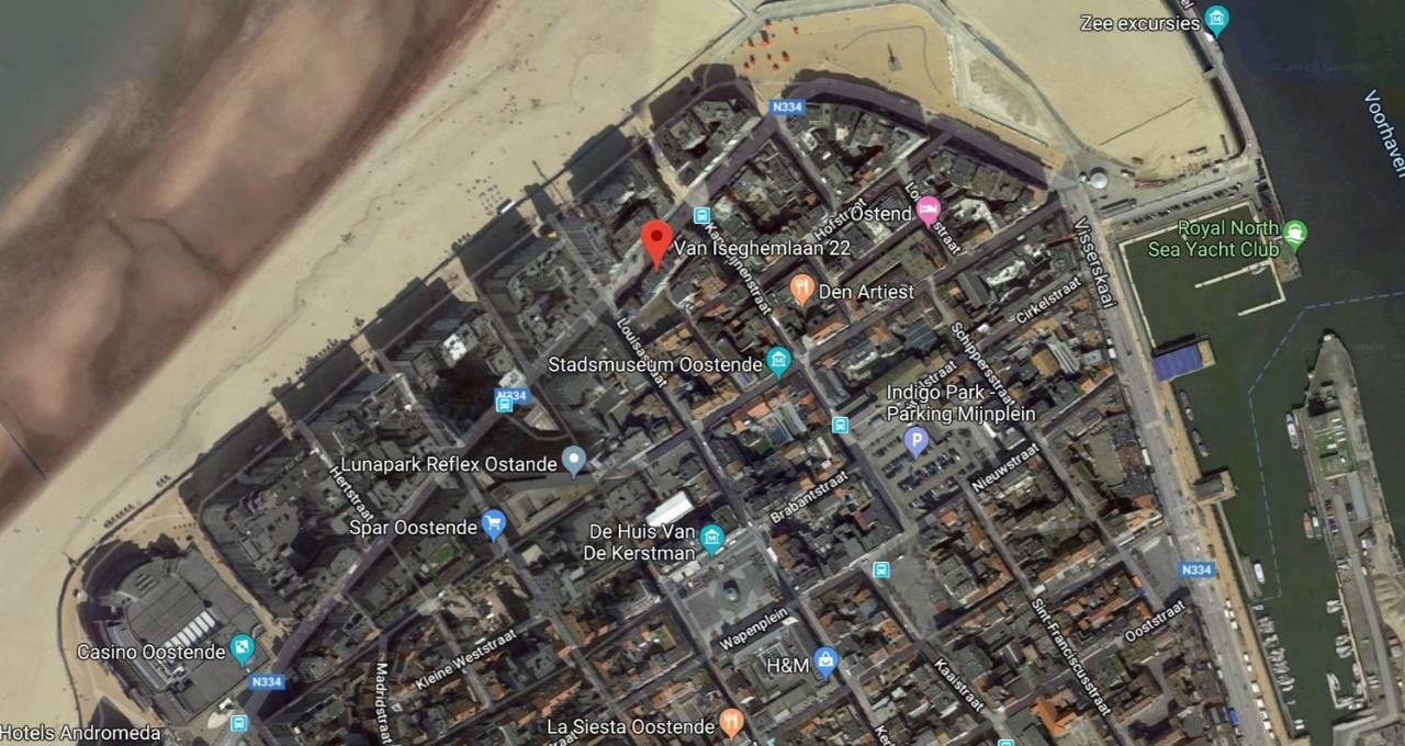 Apartament Westminster - Free Parking Ostenda Zewnętrze zdjęcie